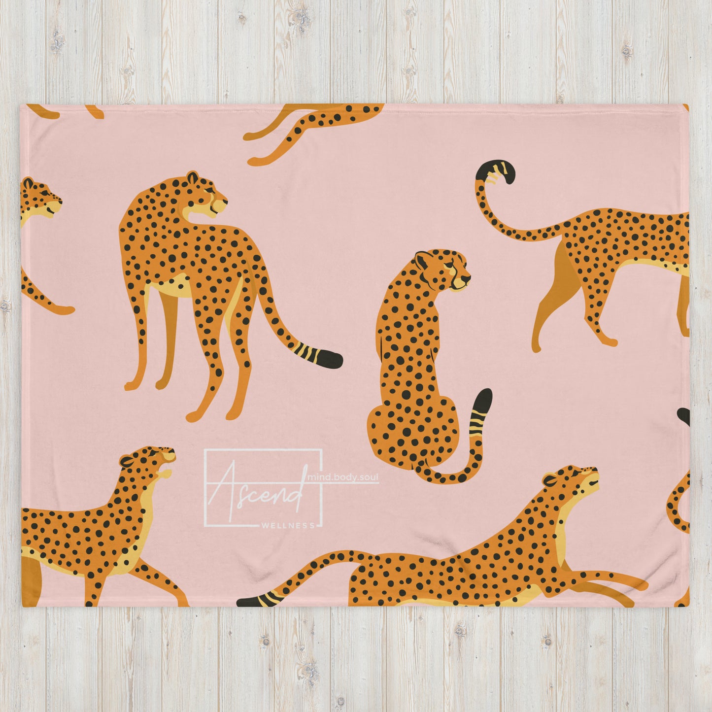 Ascend Tigress Throw Blanket