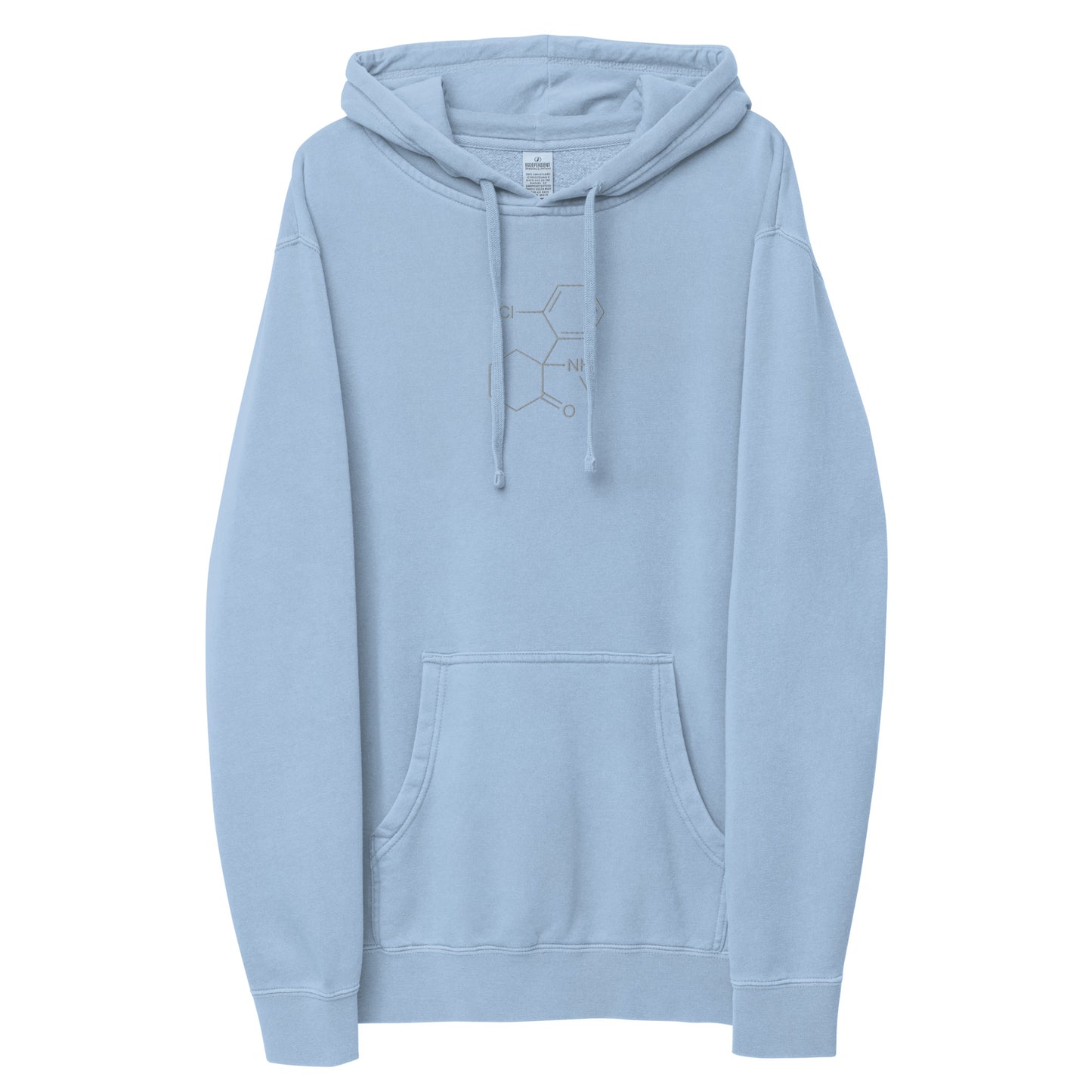 Ascend Ketamine Structure Unisex pigment-dyed hoodie