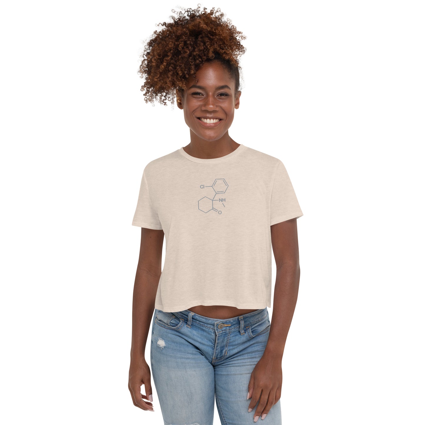 Ketamine Heals Crop Tee