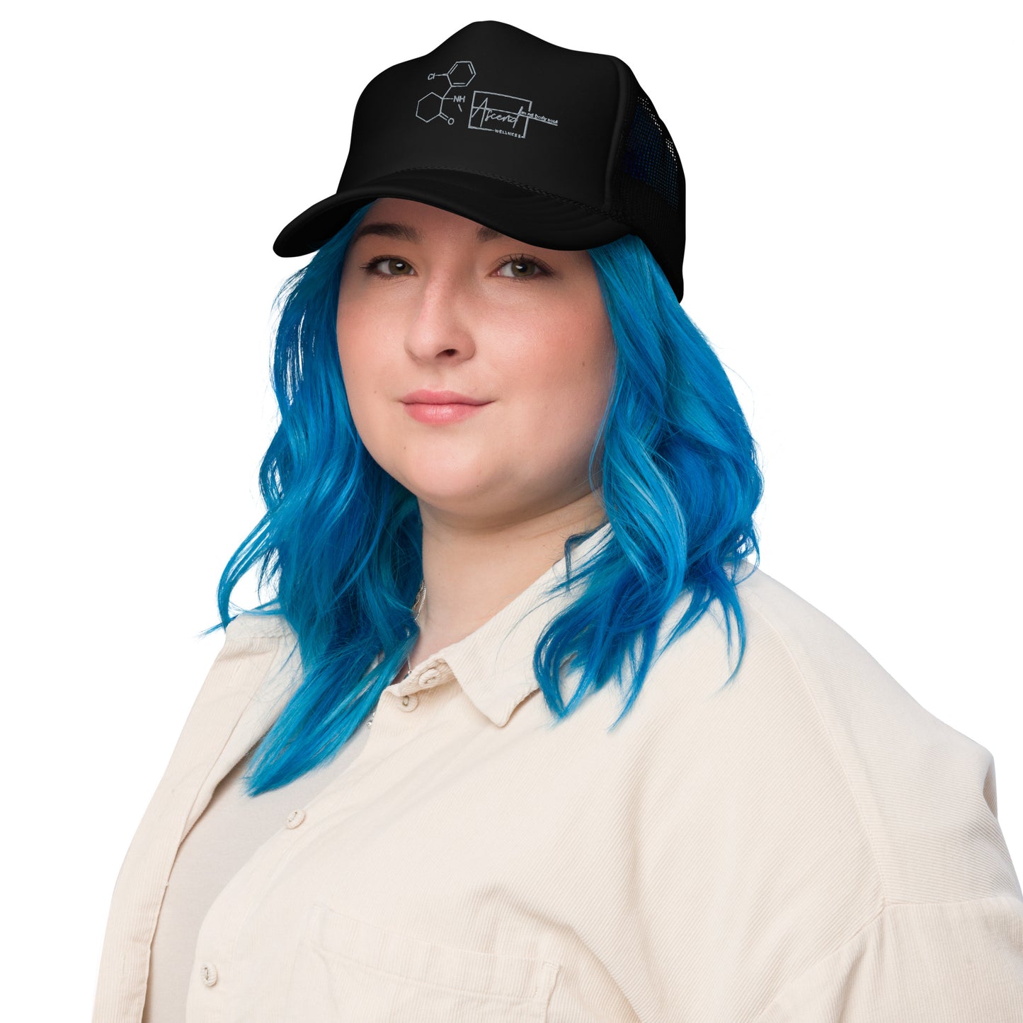Ketamine Heals Foam trucker hat