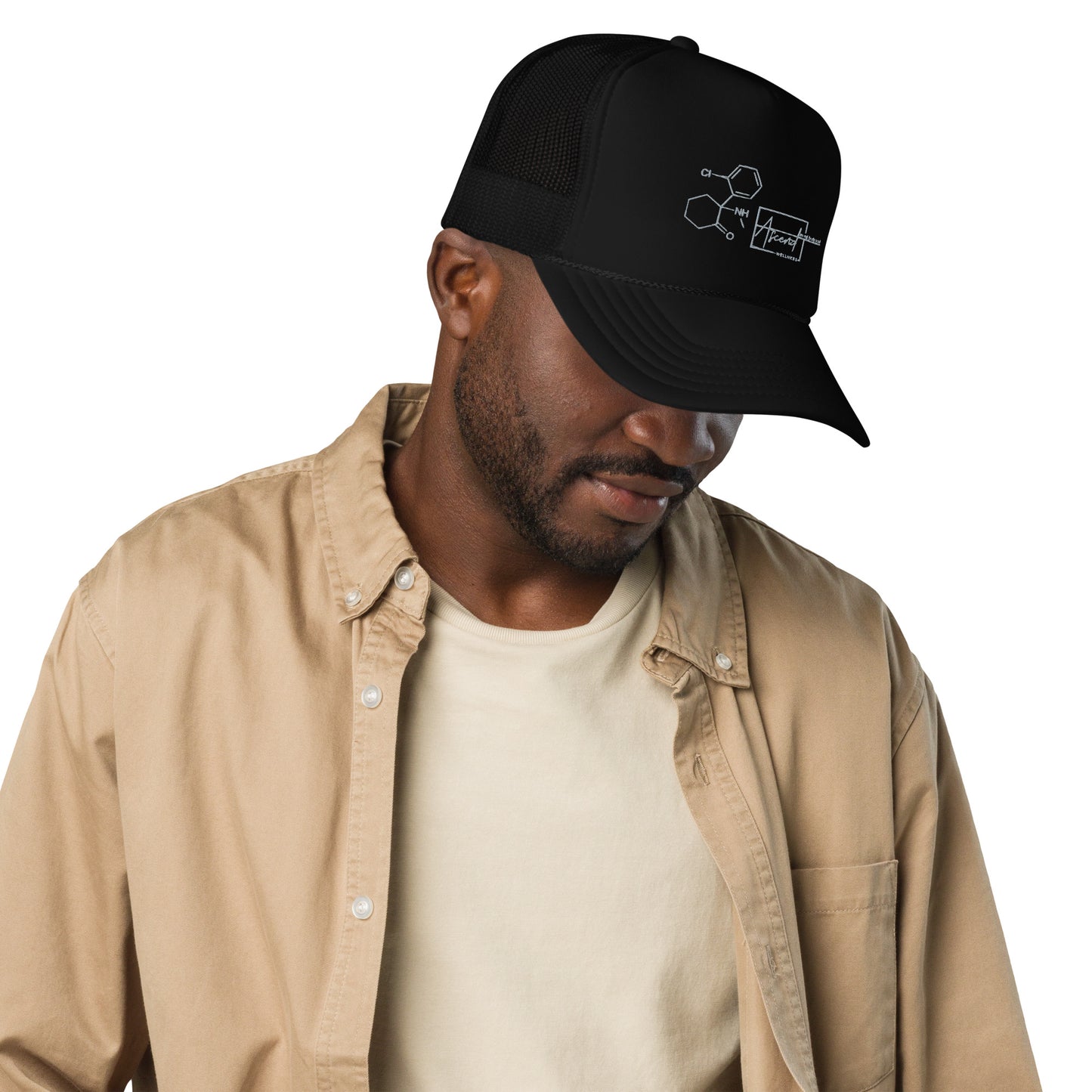Ketamine Heals Foam trucker hat