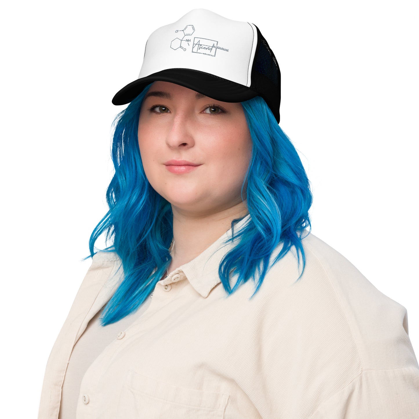 Ketamine Heals Foam trucker hat