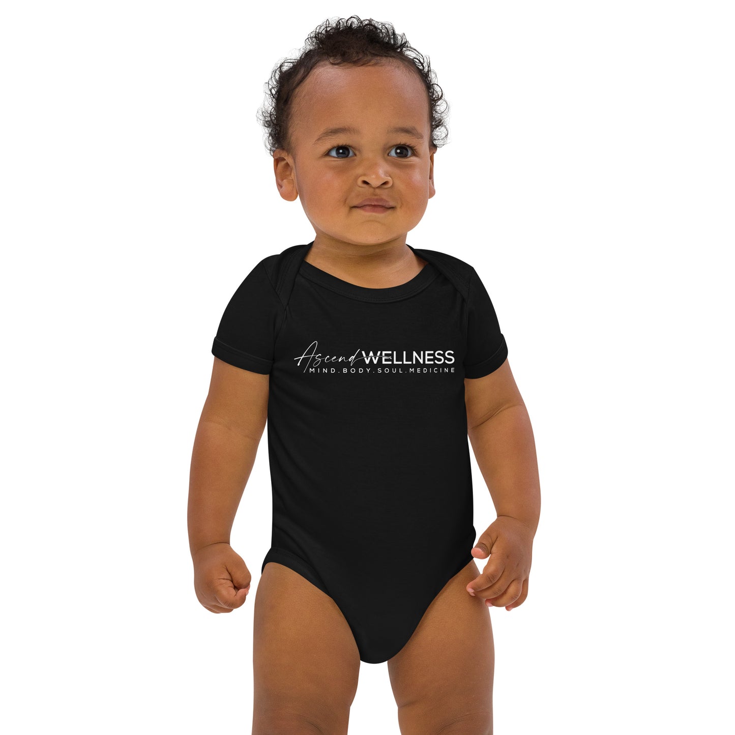 Ascend Organic cotton baby bodysuit