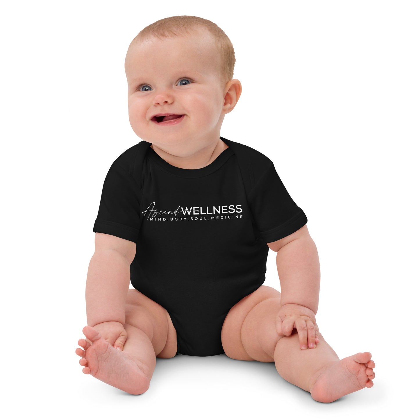Ascend Organic cotton baby bodysuit
