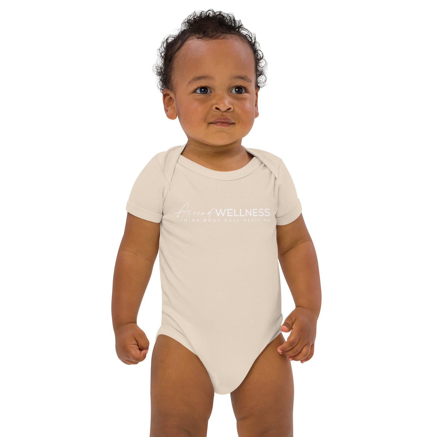 Ascend Organic cotton baby bodysuit