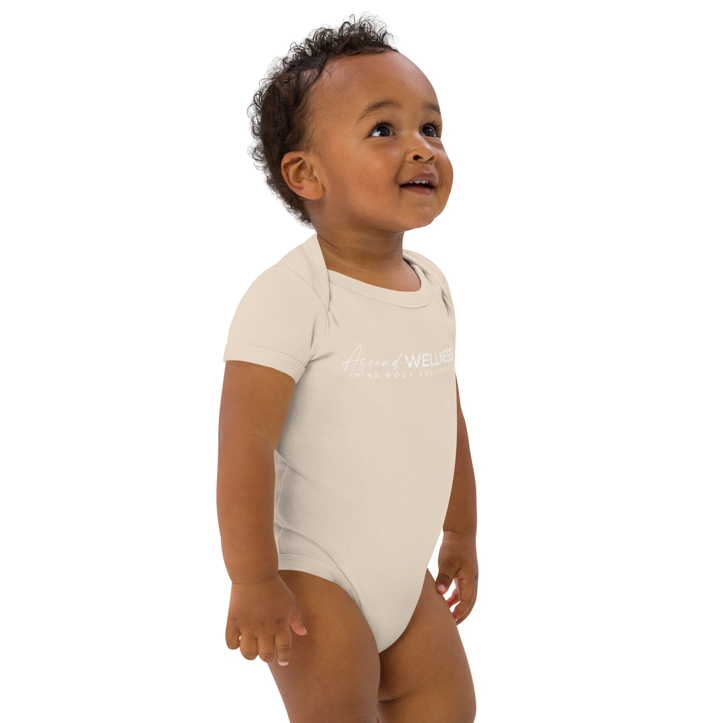Ascend Organic cotton baby bodysuit
