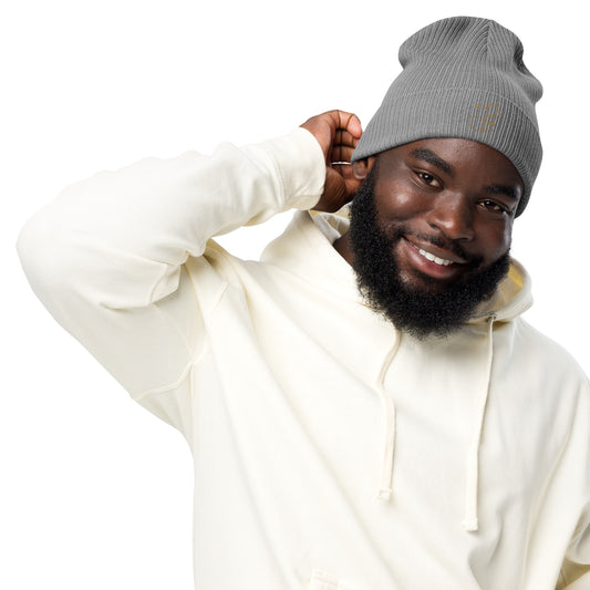 Ketamine Organic ribbed beanie