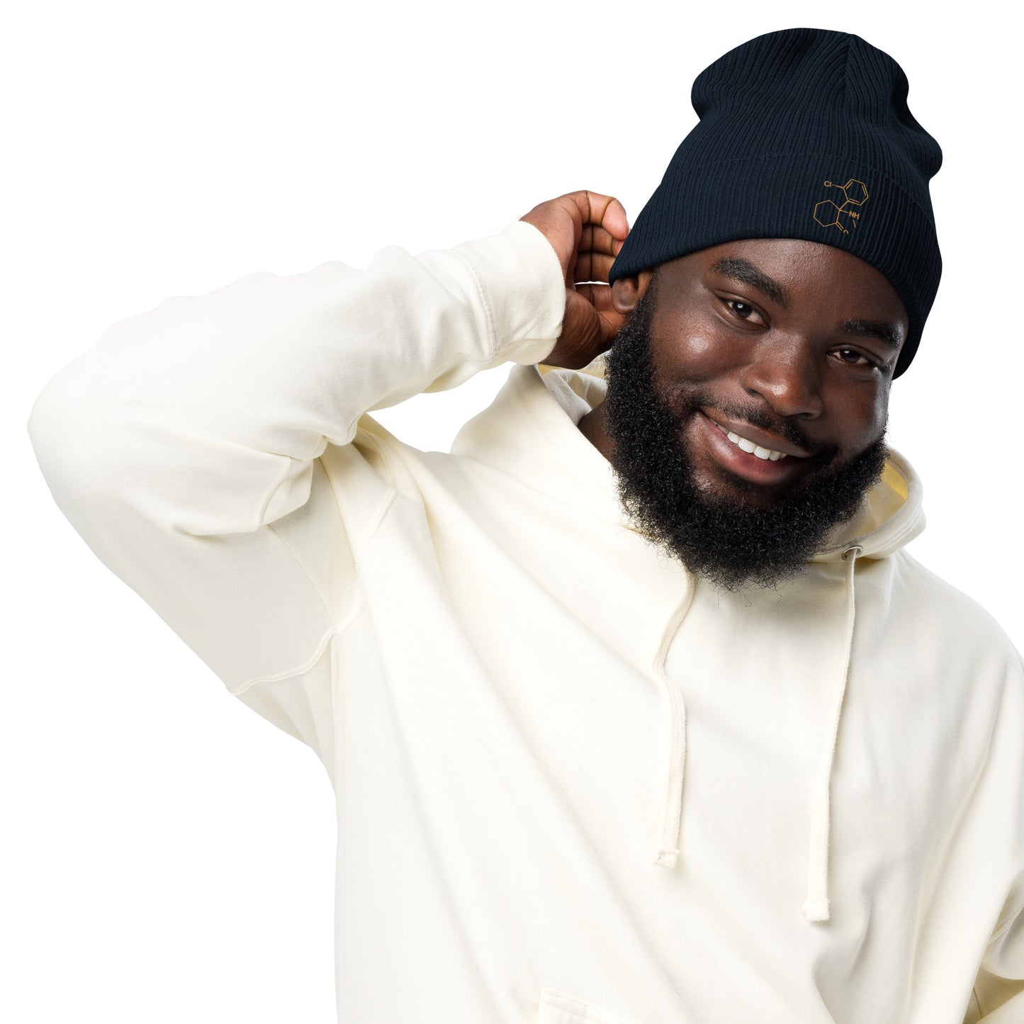 Ketamine Organic ribbed beanie