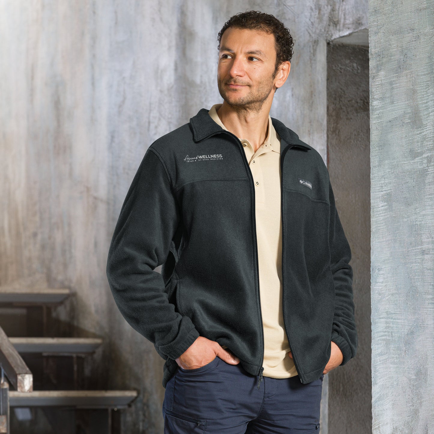 ASCEND Medicine Unisex Columbia fleece jacket