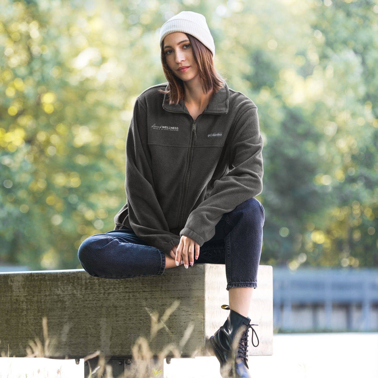 ASCEND Medicine Unisex Columbia fleece jacket