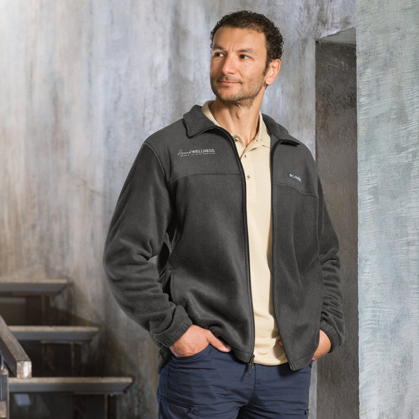 ASCEND Medicine Unisex Columbia fleece jacket