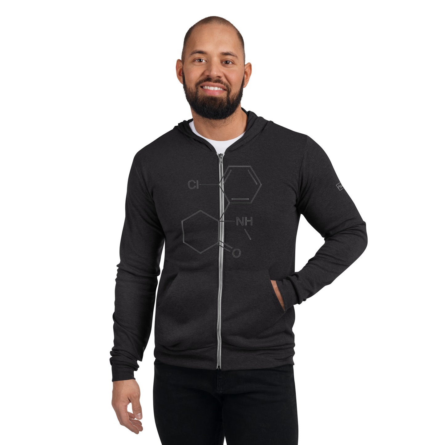 Ketamine Heals Unisex zip hoodie