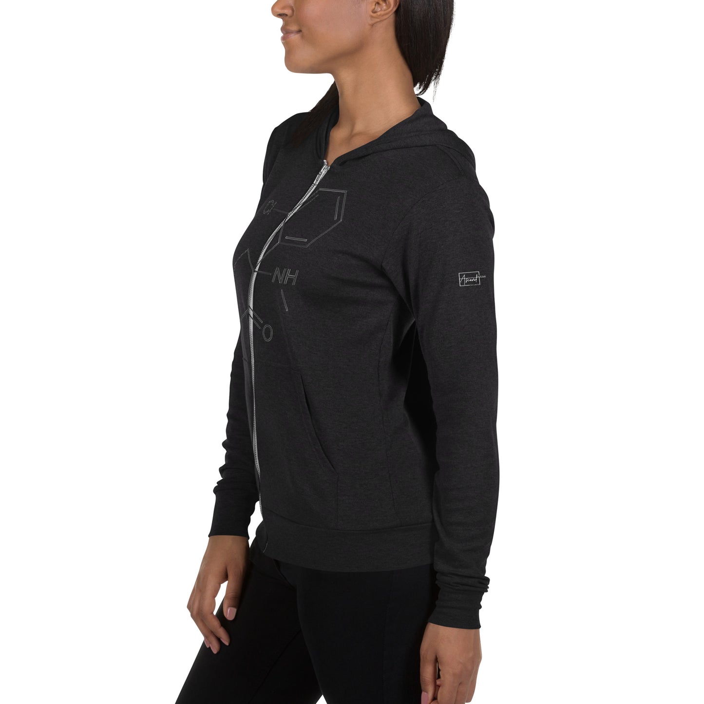 Ketamine Heals Unisex zip hoodie
