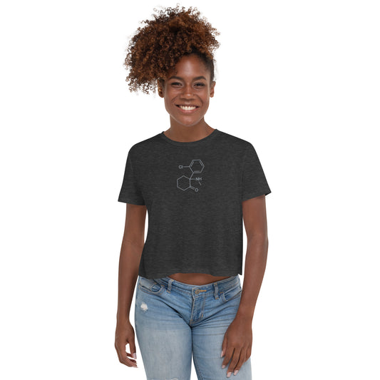 Ketamine Heals Crop Tee