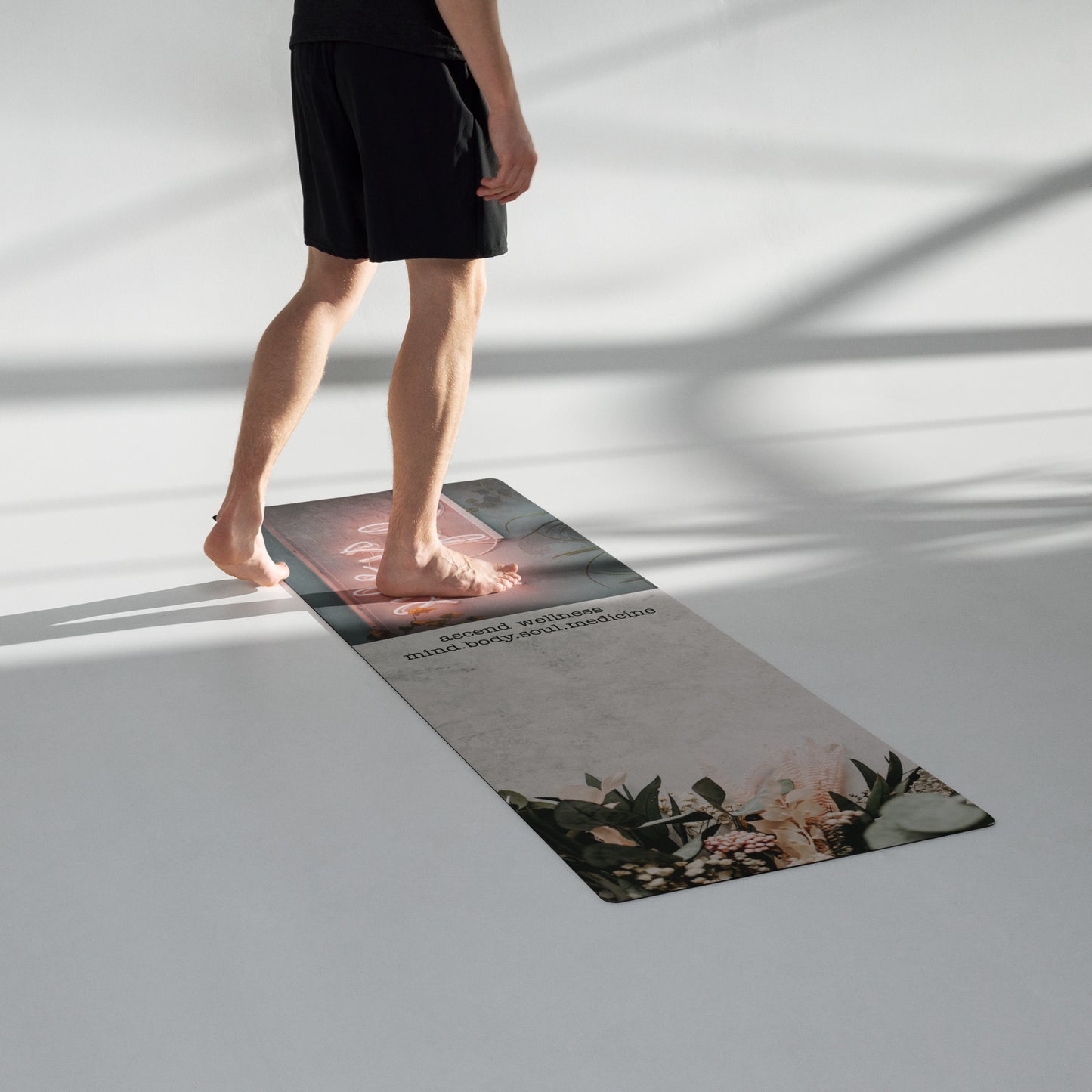 Life is Beautiful Yoga mat